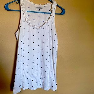 Small Old Navy polka dot tank top